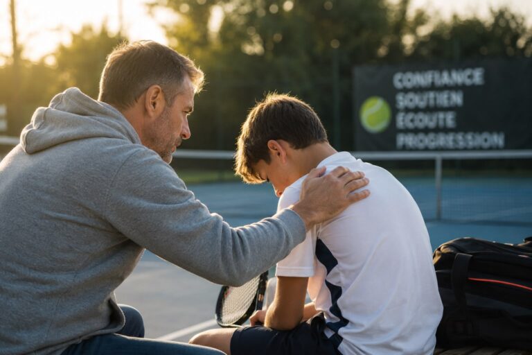La place des parents dans la performance d’un jeune joueur de Tennis